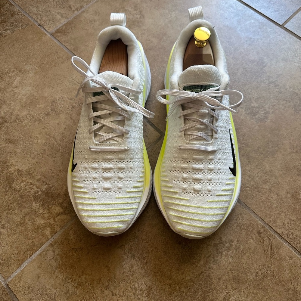 Nike React X Infinity Run Flyknit 4 – White/Light Lemon Twist (Men’s Size 10.5)